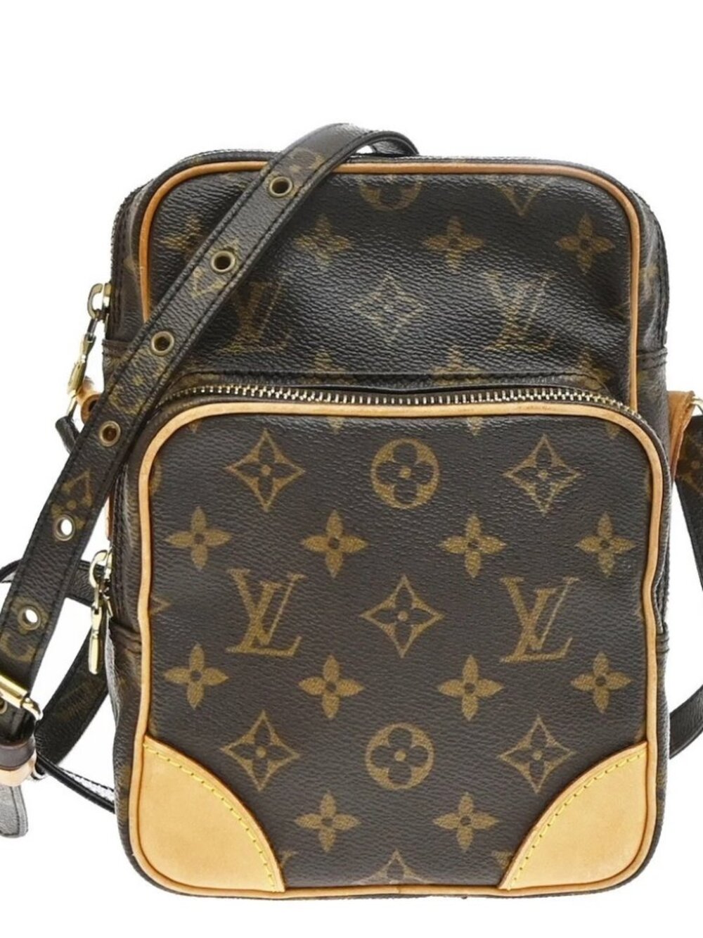LOUIS VUITTON Amazon Crossbody Shoulder Bag Monogram Leather BN M45236 84TA749